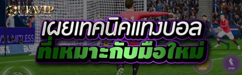 เผยเทคนิคแทงบอล ที่เหมาะกับมือ